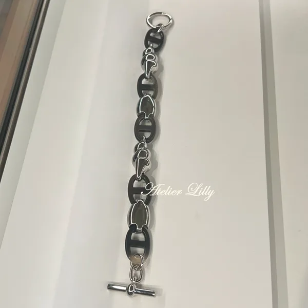 エルメス】シェーヌダンクル N級品 と貝殻☆ブレスレット リヴァージュ