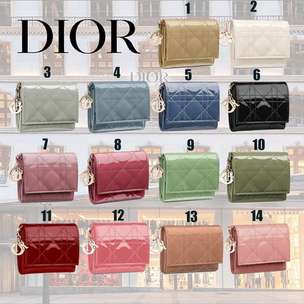 最終値下げ】LADY DIOR ロータスウォレット（クリスチャン