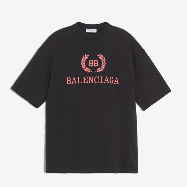 バレンシアガ BALENCIAGA BB ロゴ Tシャツ オーバーサイズ | 韓国 