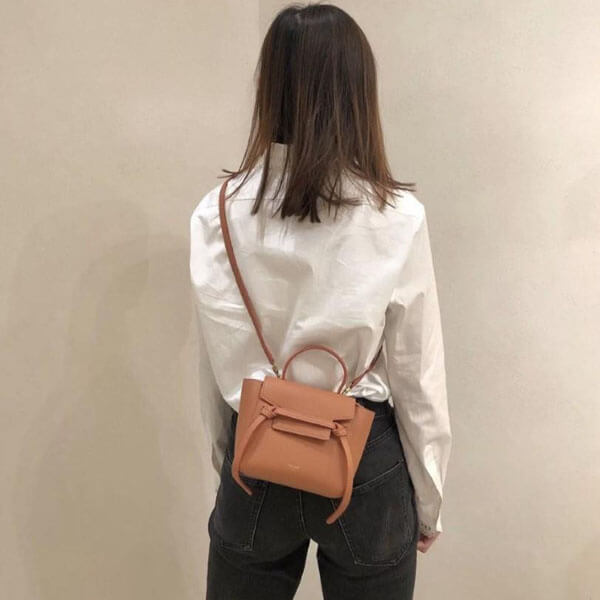 CELINE セリーヌ ベルトバッグ コピー ナノ / グレインドカーフ CELINE セリーヌ ベルトバッグ コピー ナノ / グレインドカーフ